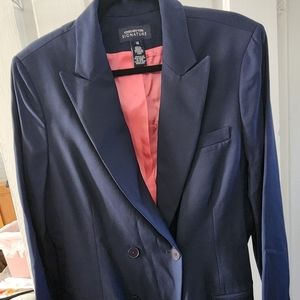 Jones New York blue women's blazer, size 14.